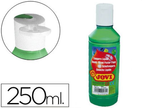Guache liquido jovi 250 ml -verde escuro , Jovi , 51927 , 8412027026581